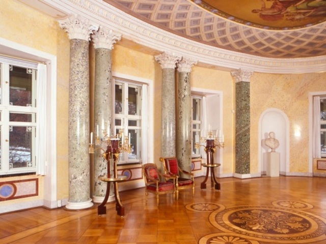 Ovaler Saal im Marmorpalais, Foto: Wolfgang Pfauder, Lizenz: SPSG