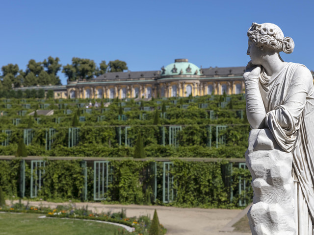 Schloss Sanssouci, Foto: André Stiebitz, Lizenz: PMSG SPSG
